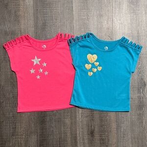 New Bundle of 2 Baby & Toddler Girls Size 12 Months Active Tops